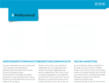 Tablet Screenshot of bprofessional.nl